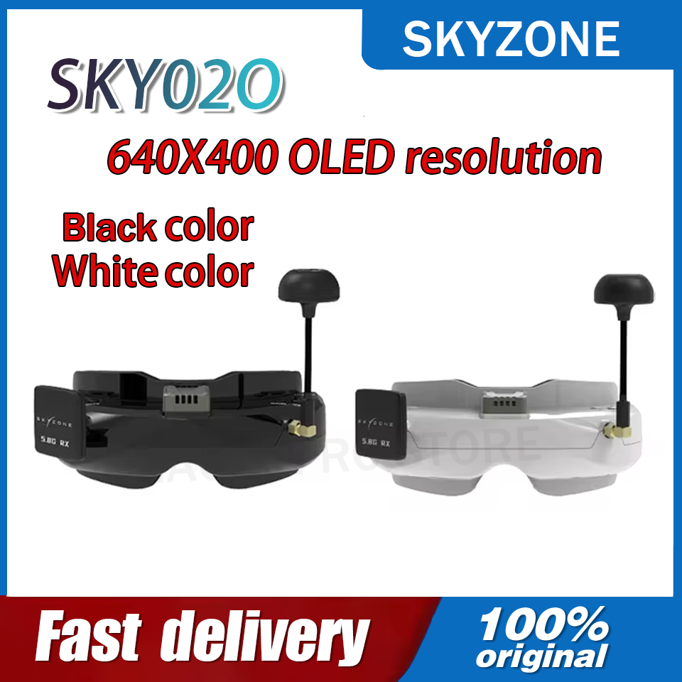Fpv Drone Battery - Okulary FPV SKYZONE SKY02O OLED 5.8GHz