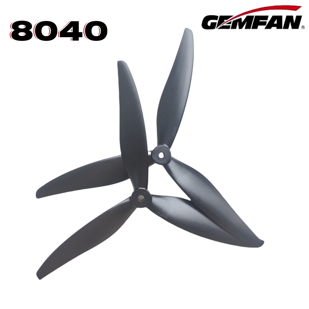 Śmigła Gemfan 8040 8X4X3 3-łop – Fpv Drone Motor recenzja i cena