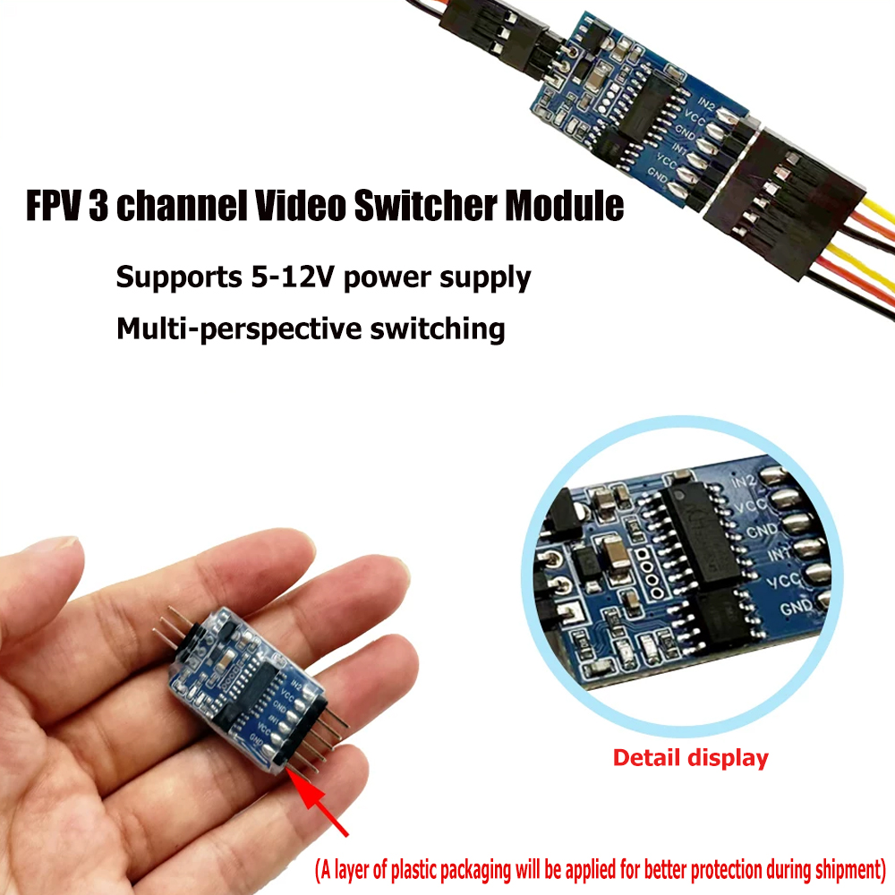 Moduł przełącznika wideo 5.8G  – Fpv Drone Receiver recenzja i cena
