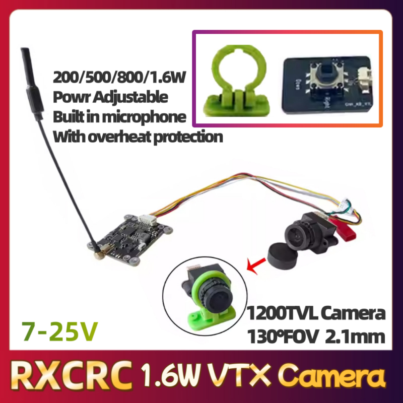 Moduł RXCRC 5.8G 48CH 1.6W VTX – Fpv Drone Receiver recenzja i cena